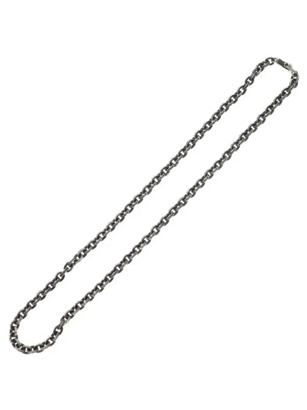 Chrome Hearts Paper Chain 18 Necklace Silver